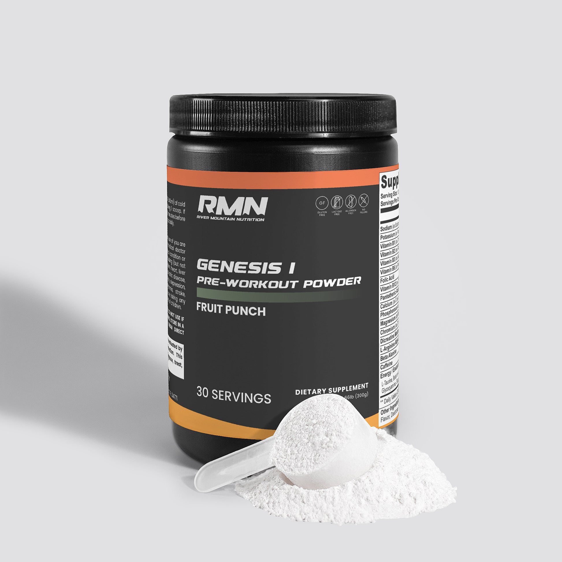 Genesis I Pre-workout Powder (Fruit Punch)