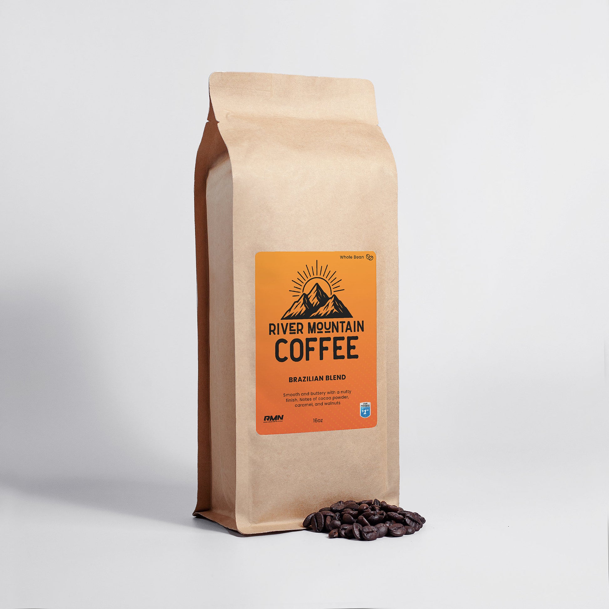 River Mountain Coffee - 16oz (Whole Bean)