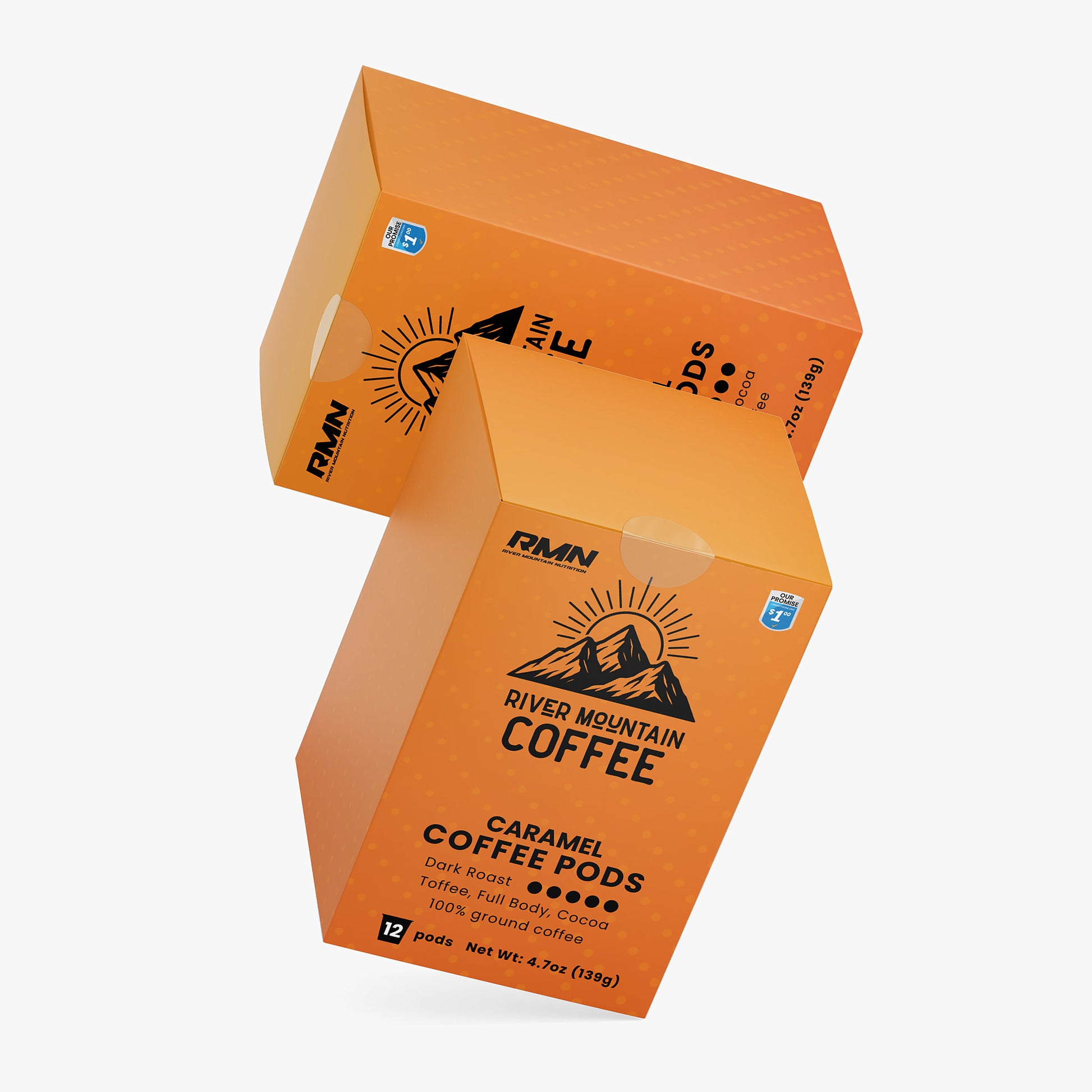 Caramel Coffee Pods (Dark Roast)