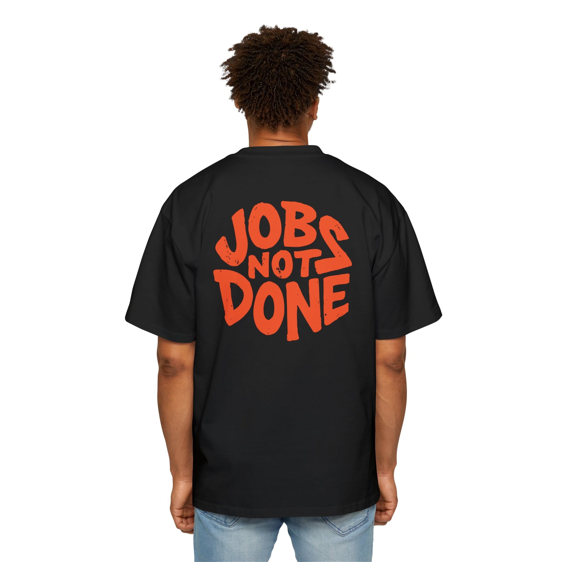 The "Motto" Oversized Heavy Men's Tee