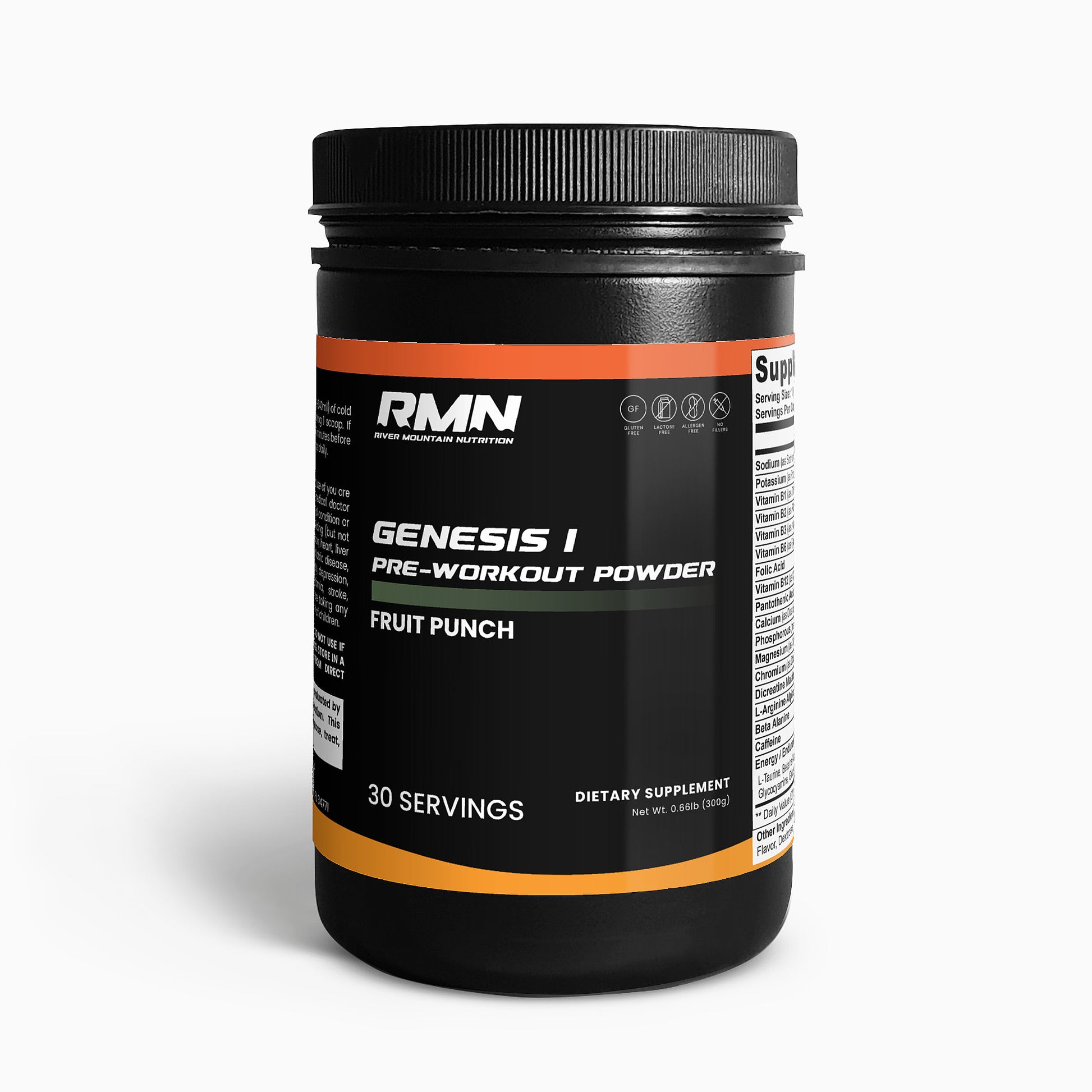 Genesis I Pre-workout Powder (Fruit Punch)