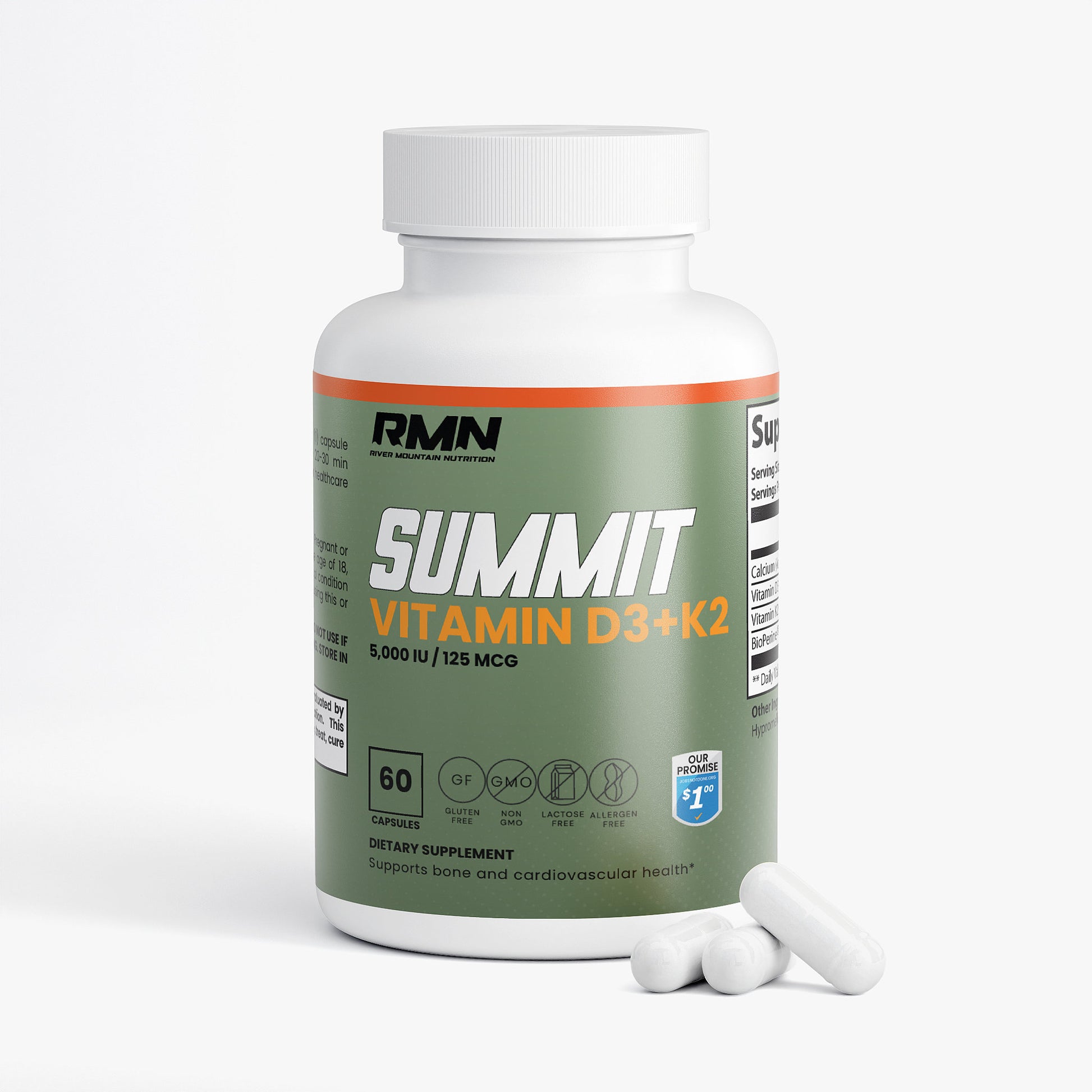 Summit Vitamin D3 + K2