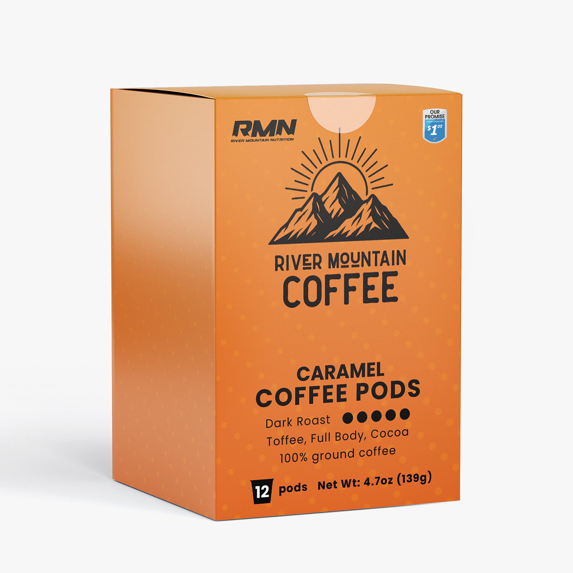 Caramel Coffee Pods (Dark Roast)