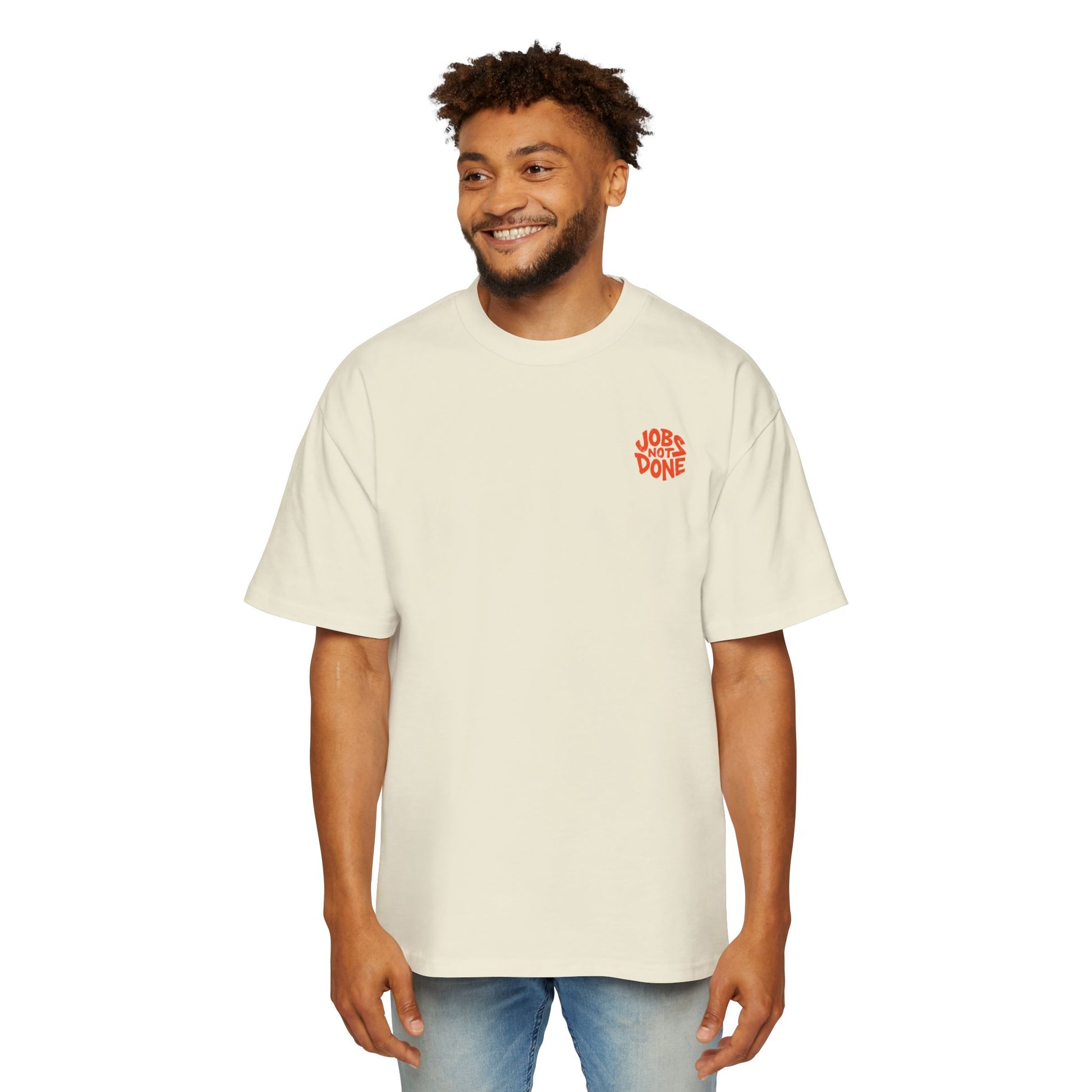 The "Motto" Oversized Heavy Men's Tee